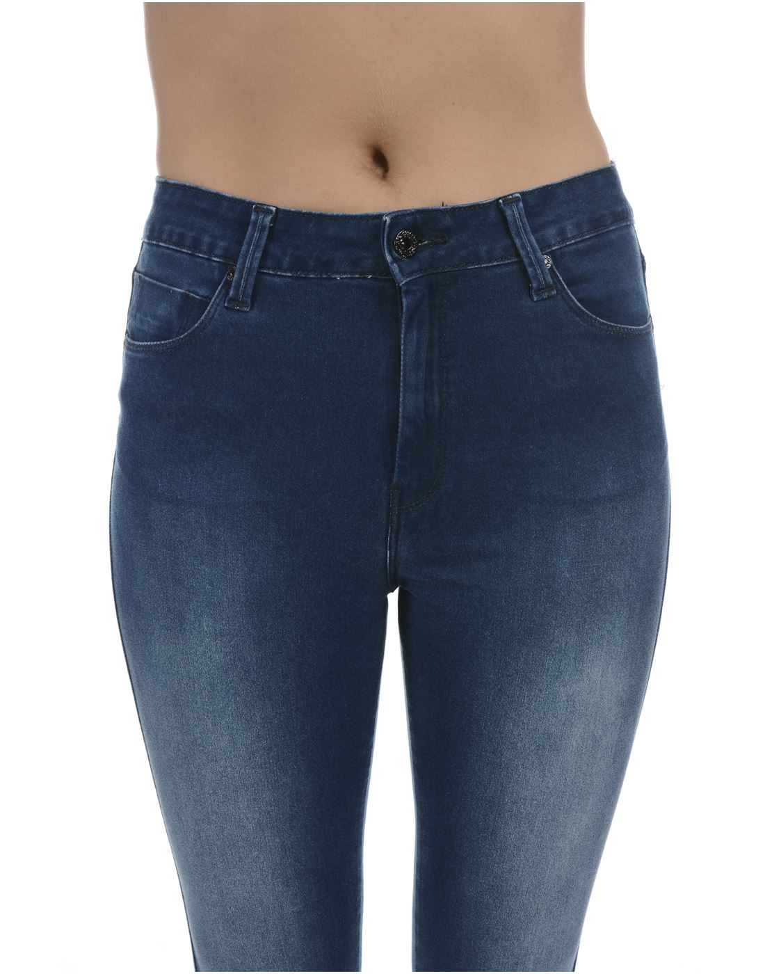 Pepe Jeans London Women Casual Wear Blue Solid Jeans